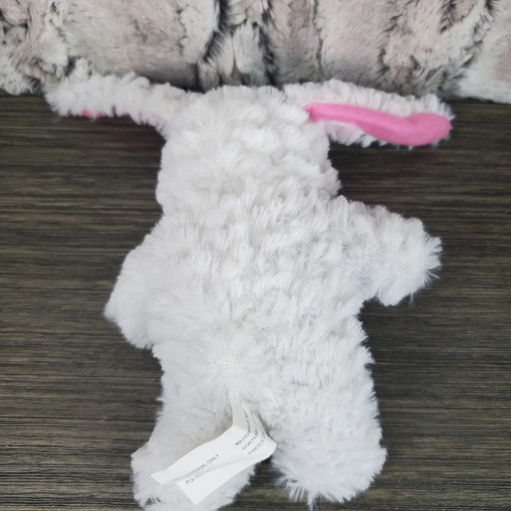 Fuzzy Friends Greenbrier Int'l Easter Bunny Rabbit White 8